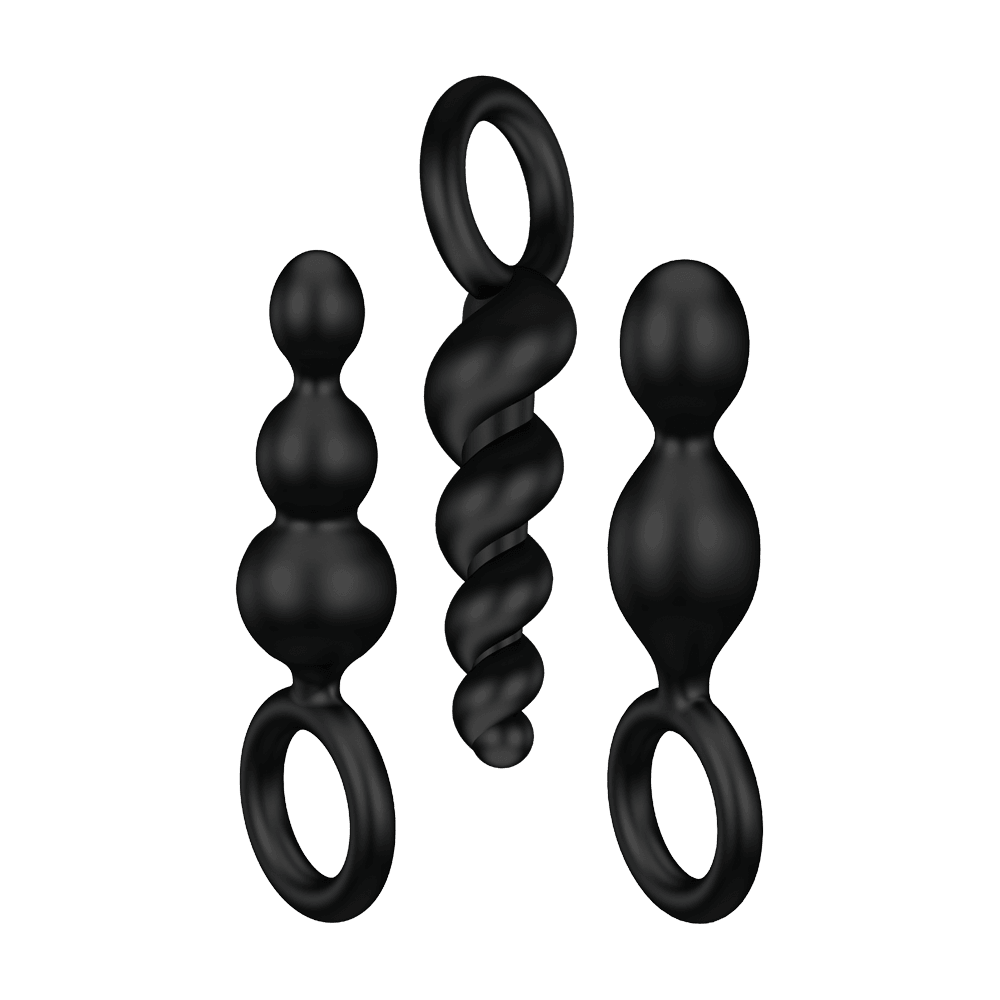 새티스파이어 애널 플러그 3종 세트