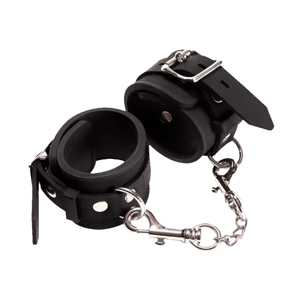 블랙아웃 실리콘 수갑