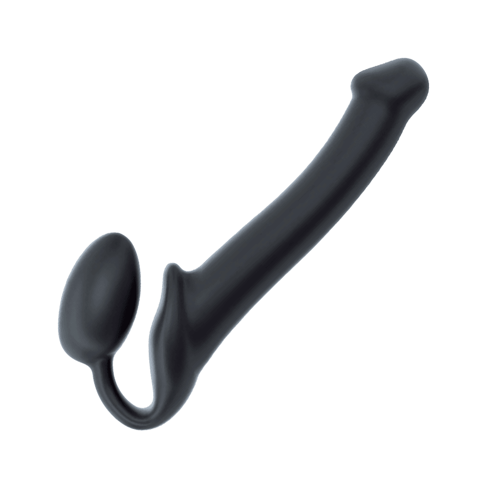 벤더블 양방향 딜도 스트랩리스 블랙